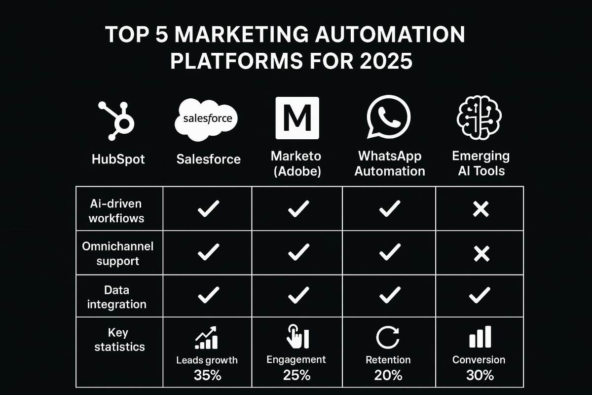 Top Marketing Automation Tools & Platforms for 2025