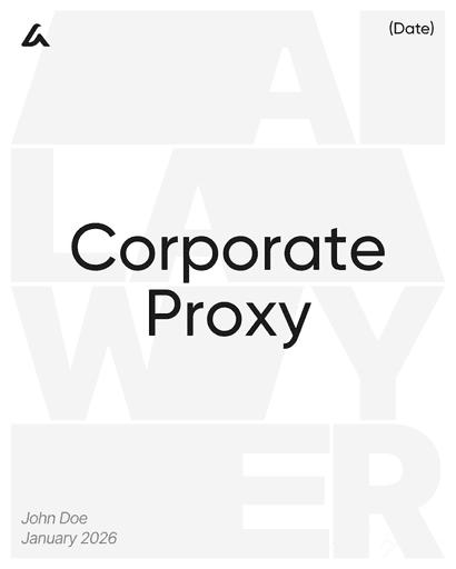 Corporate Proxy