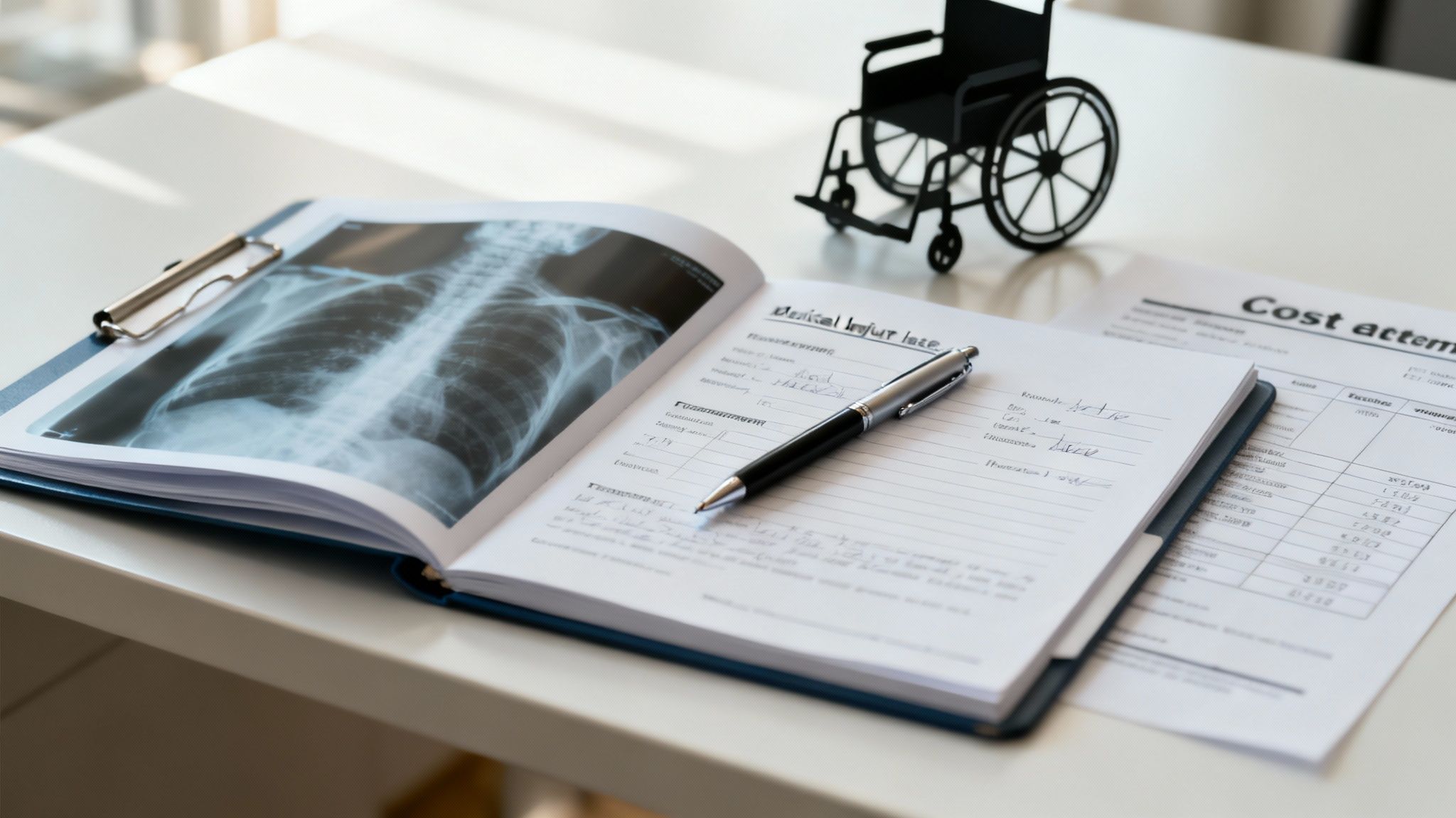 A gavel and scales of justice, symbolizing a high-value legal case.