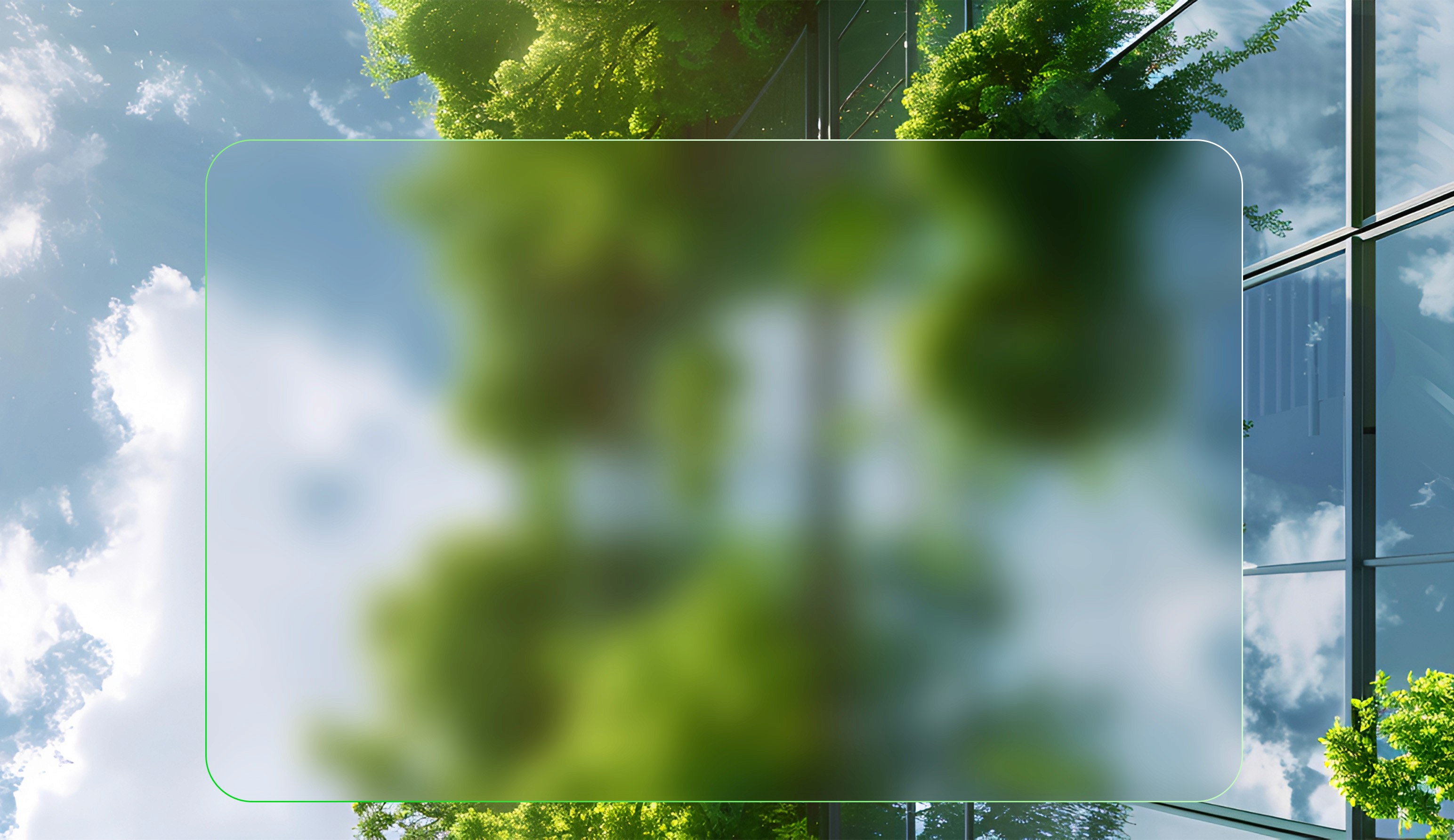 Blue chemical Solution beaker