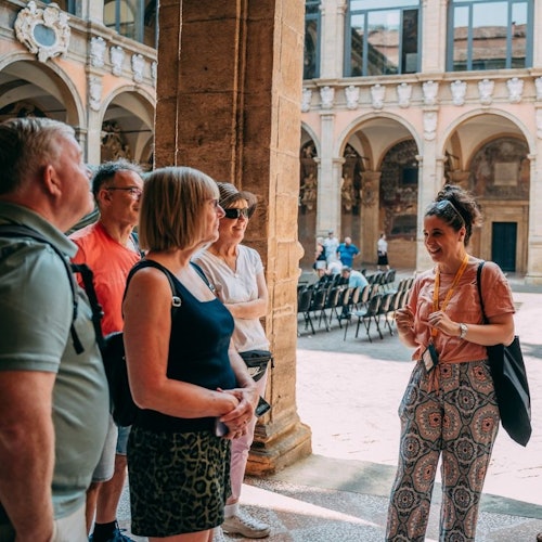 Stop at the Archiginnasio