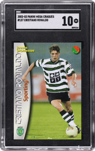 2003 Panini Sports Mega Craques Cristiano Ronaldo
