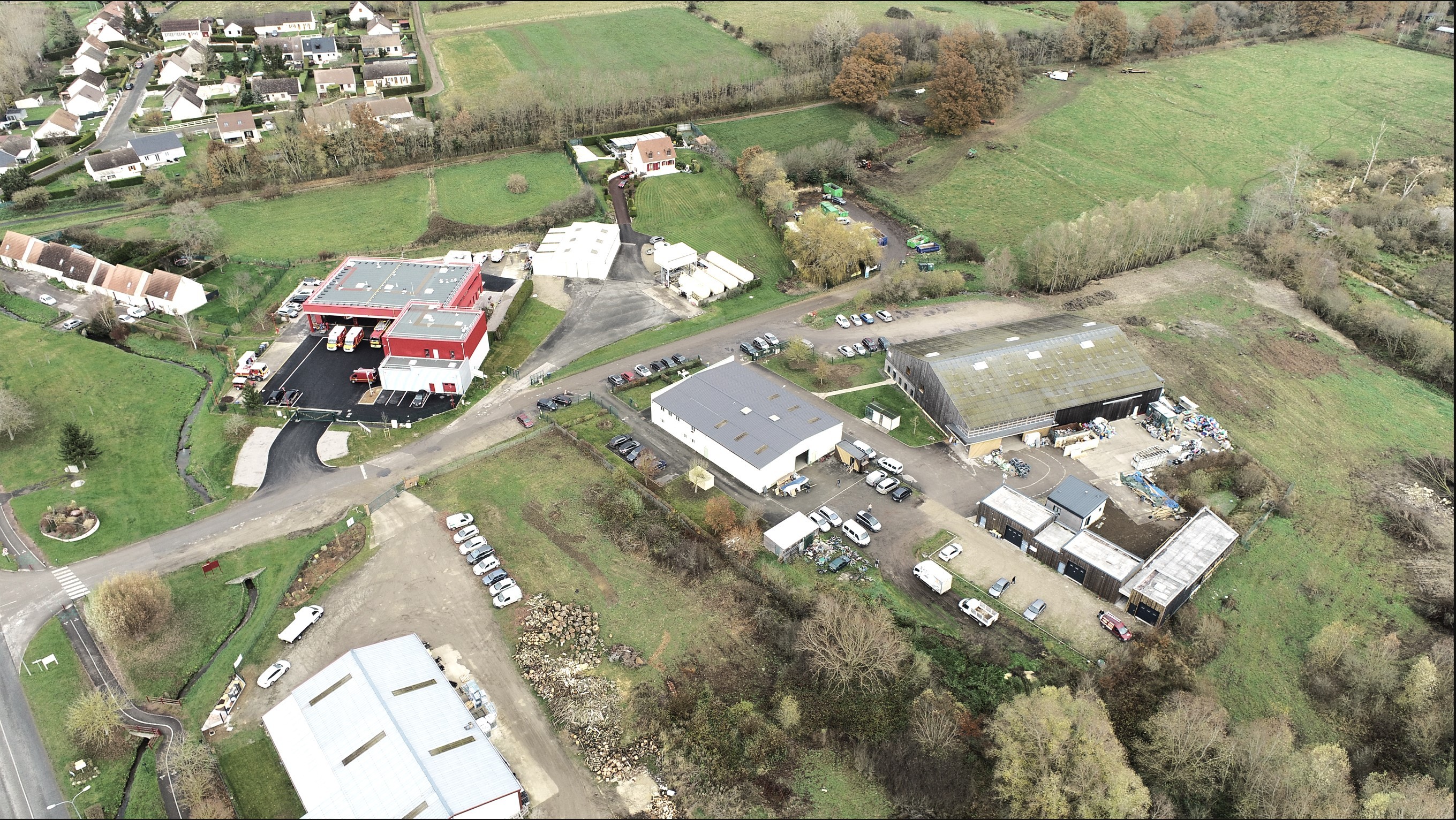 Image vue aérienne du Solidarium
