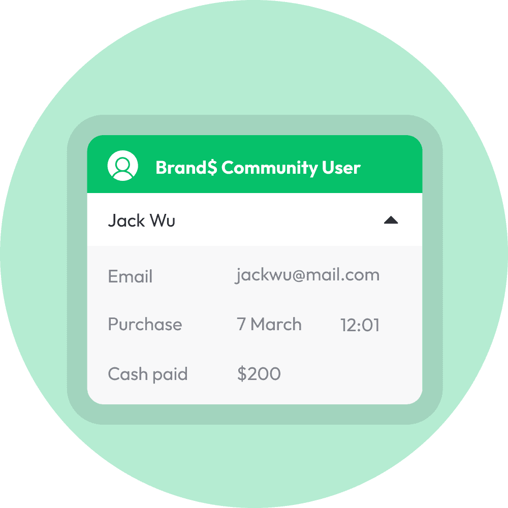 customers data in liven insight