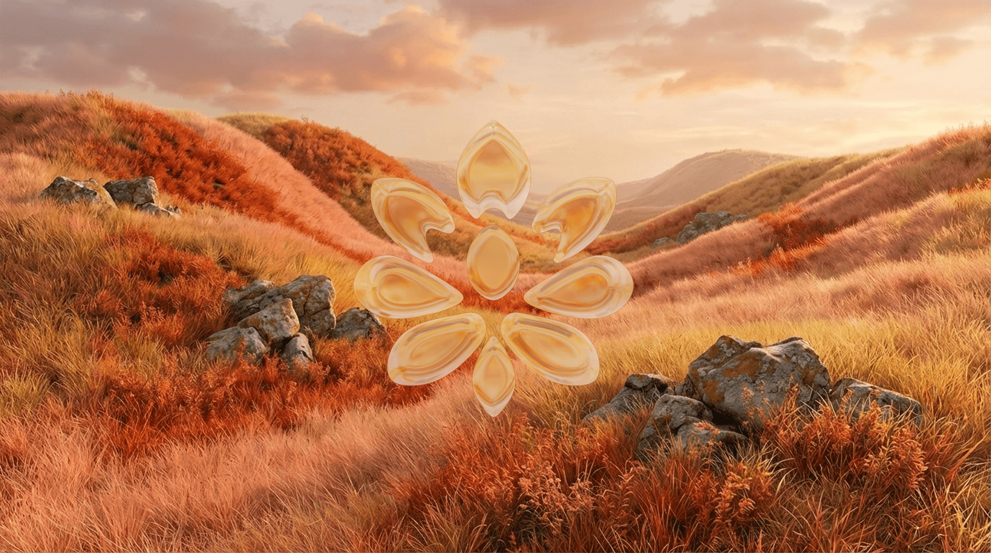 Image featuring a greyscaled website on an abstract background.