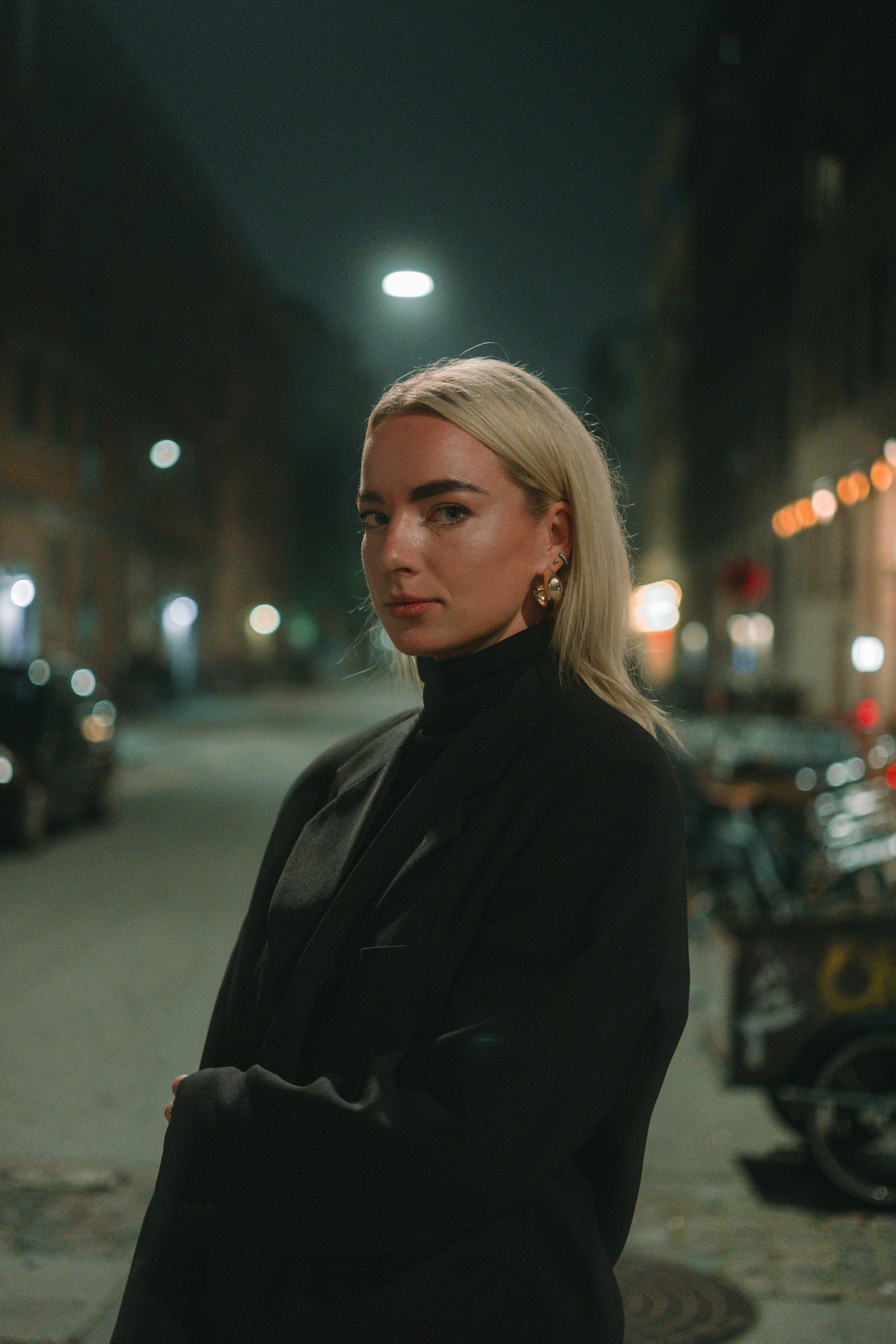 Girl is holding a flower