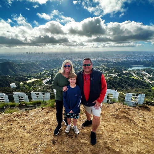 Hike all the way to the top and back of the Hollywood Sign