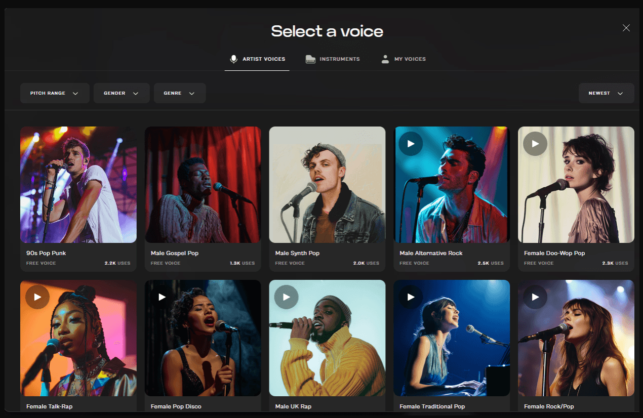 The Kits royalty free voice library