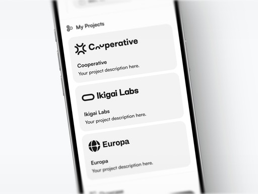 Pop Site Projects Section