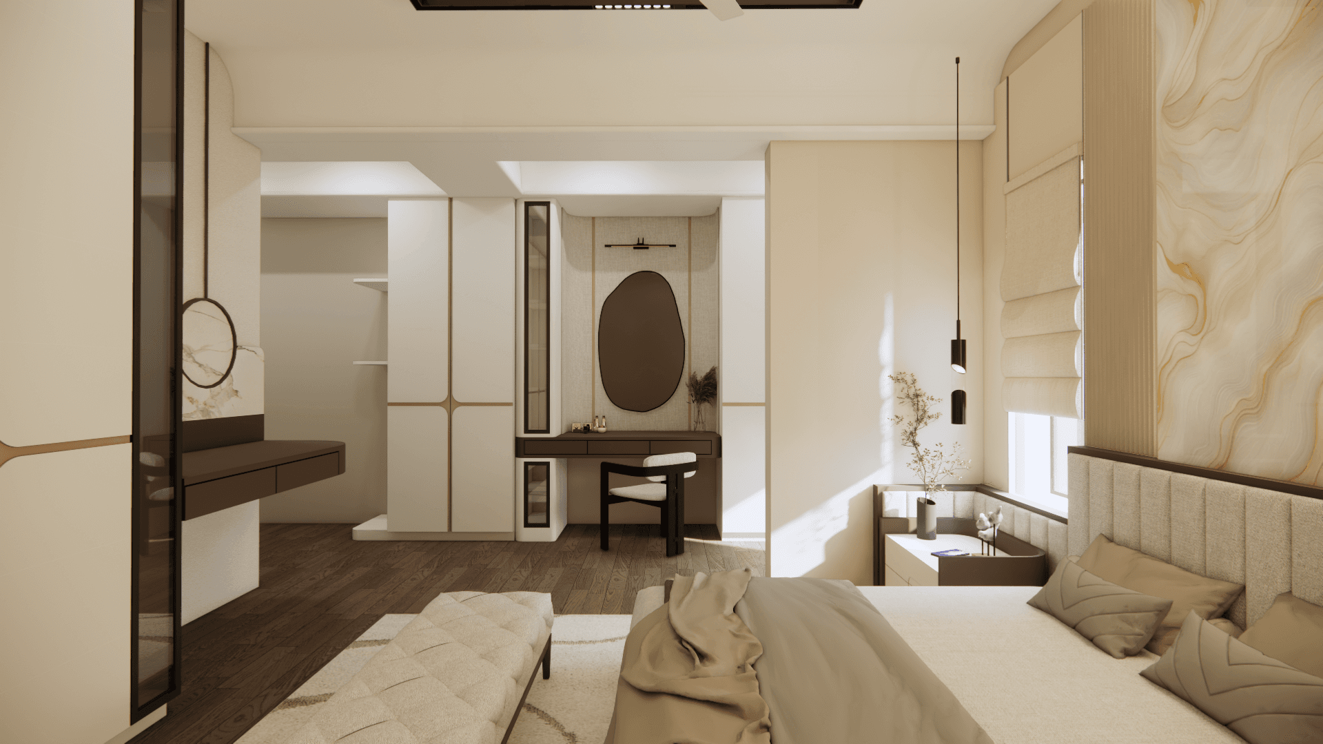 Image of a modern interior design space.