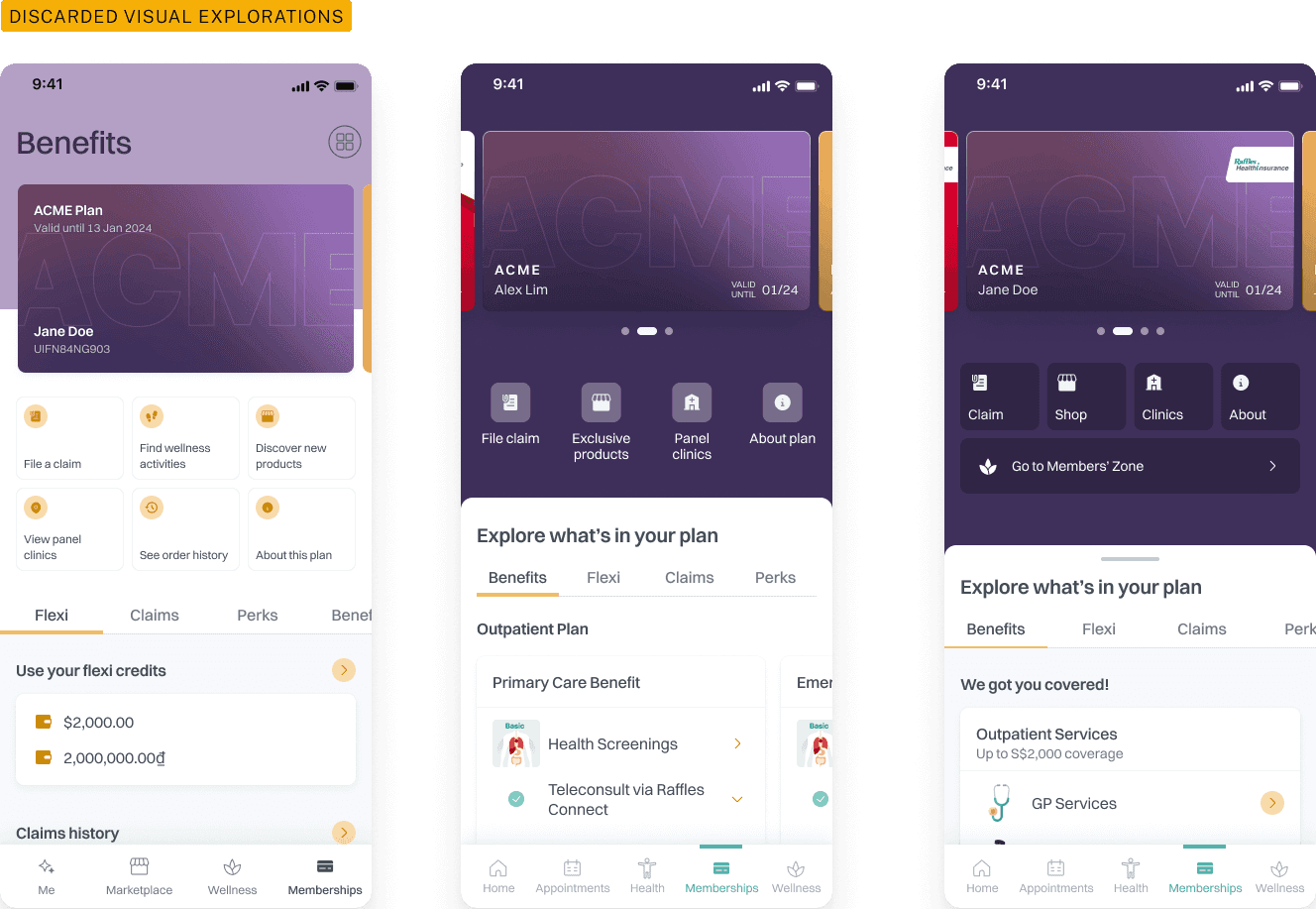 Screenshots of mobile app interfaces showing the process of CSV file uploads for membership invitations, alongside welcome messages sent via email and SMS to new members.