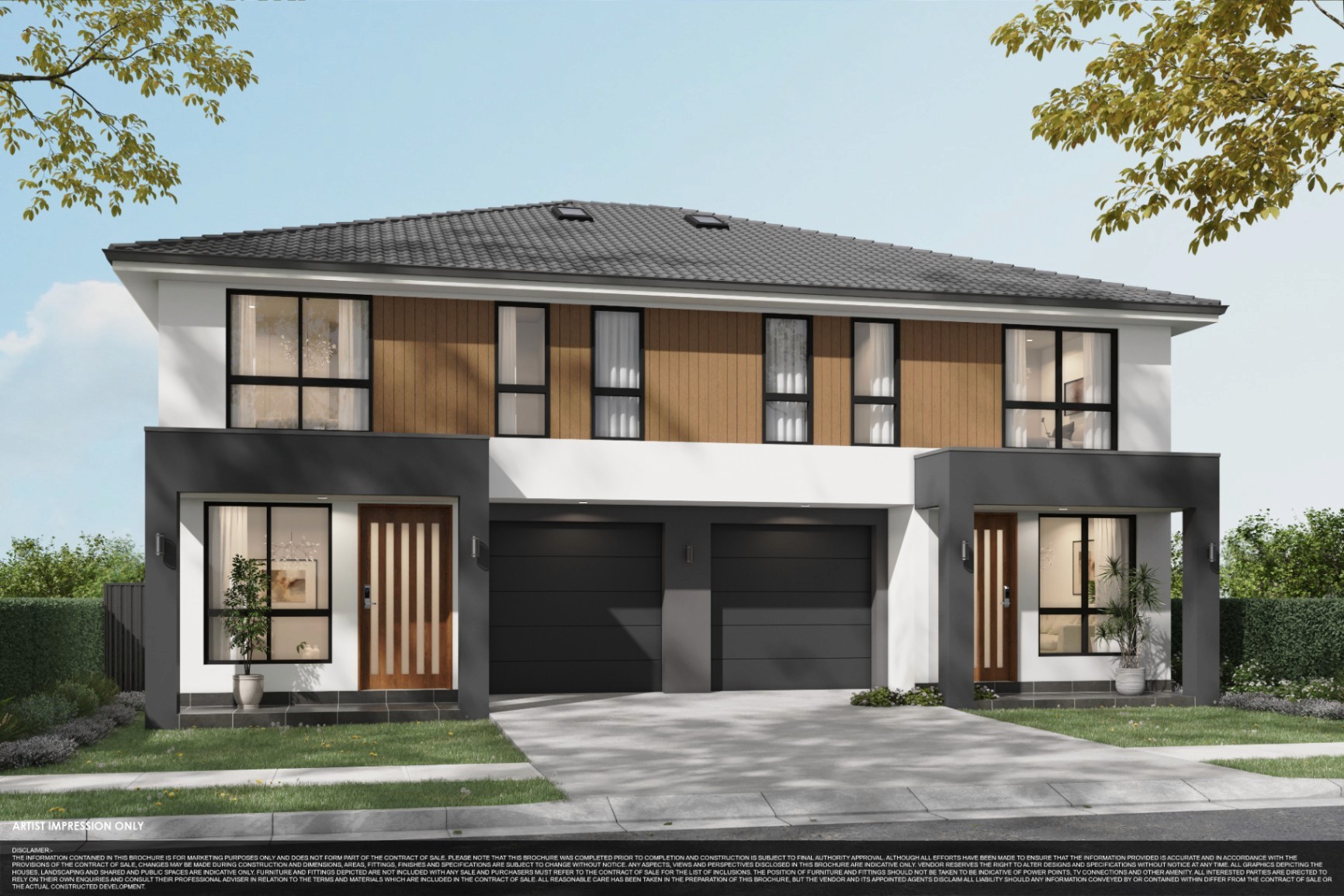 Elegant family home at 226 Grange Avenue Marsden Park surrounded by greenery and quality design.