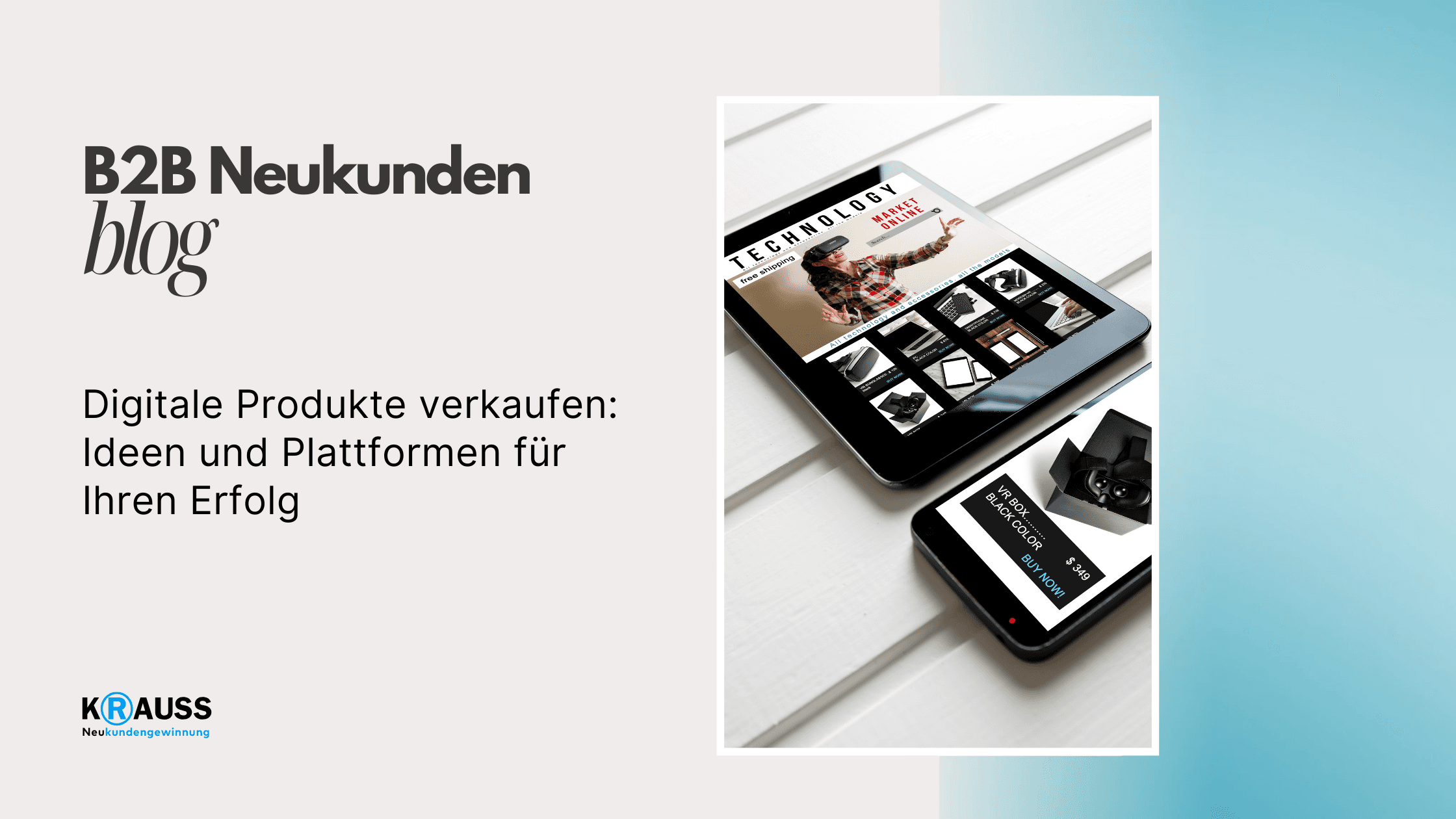 Digitale Produkte verkaufen: Ideen und Plattformen für Ihren Erfolg