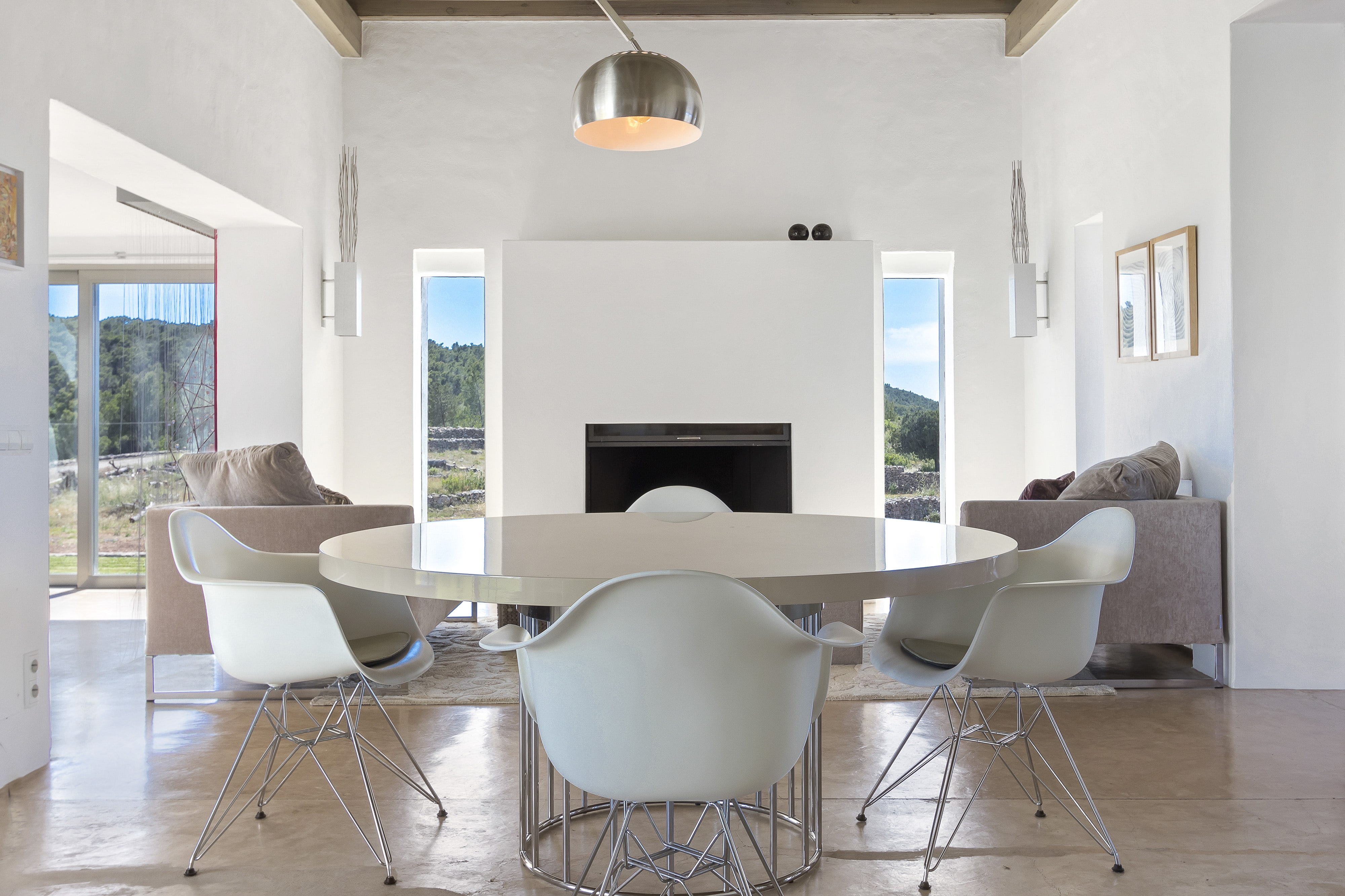 Living Room with Panoramic Views