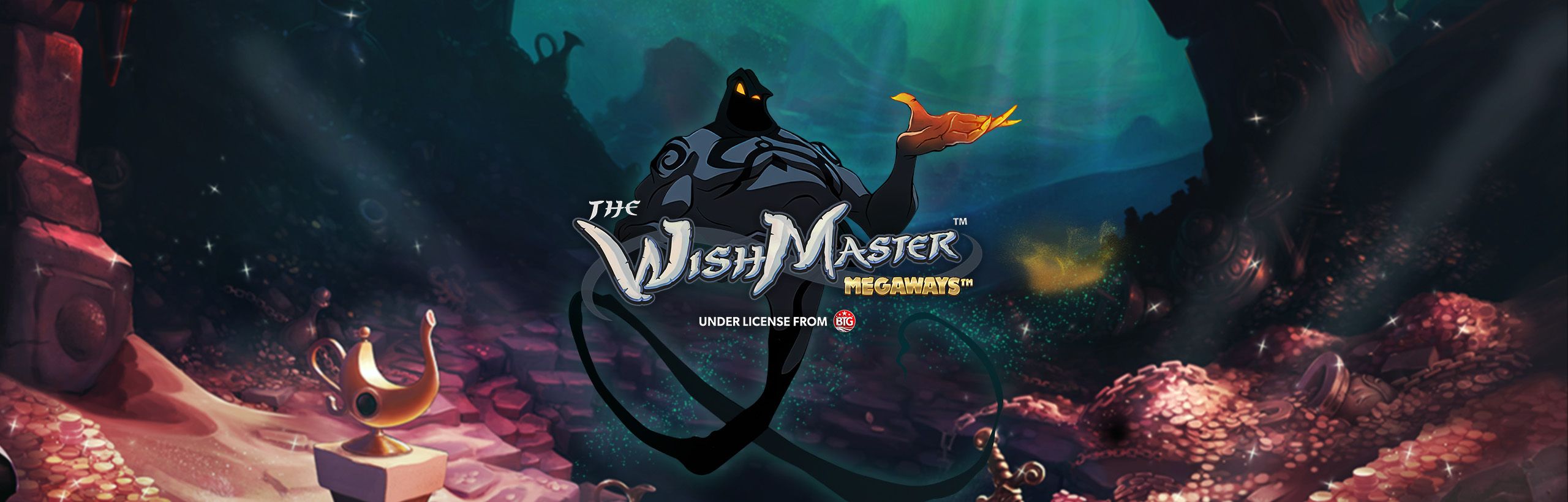 The Wish Master Megaways - visuel officiel NetEnt