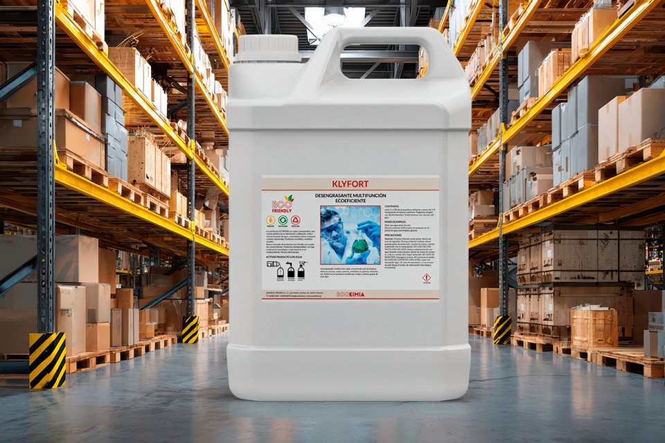 Cheerful woman at desk