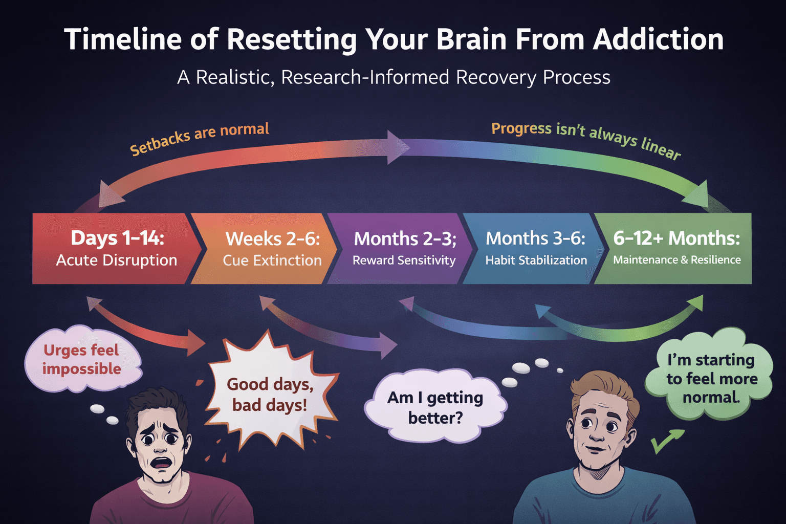 sexual reset timeline'