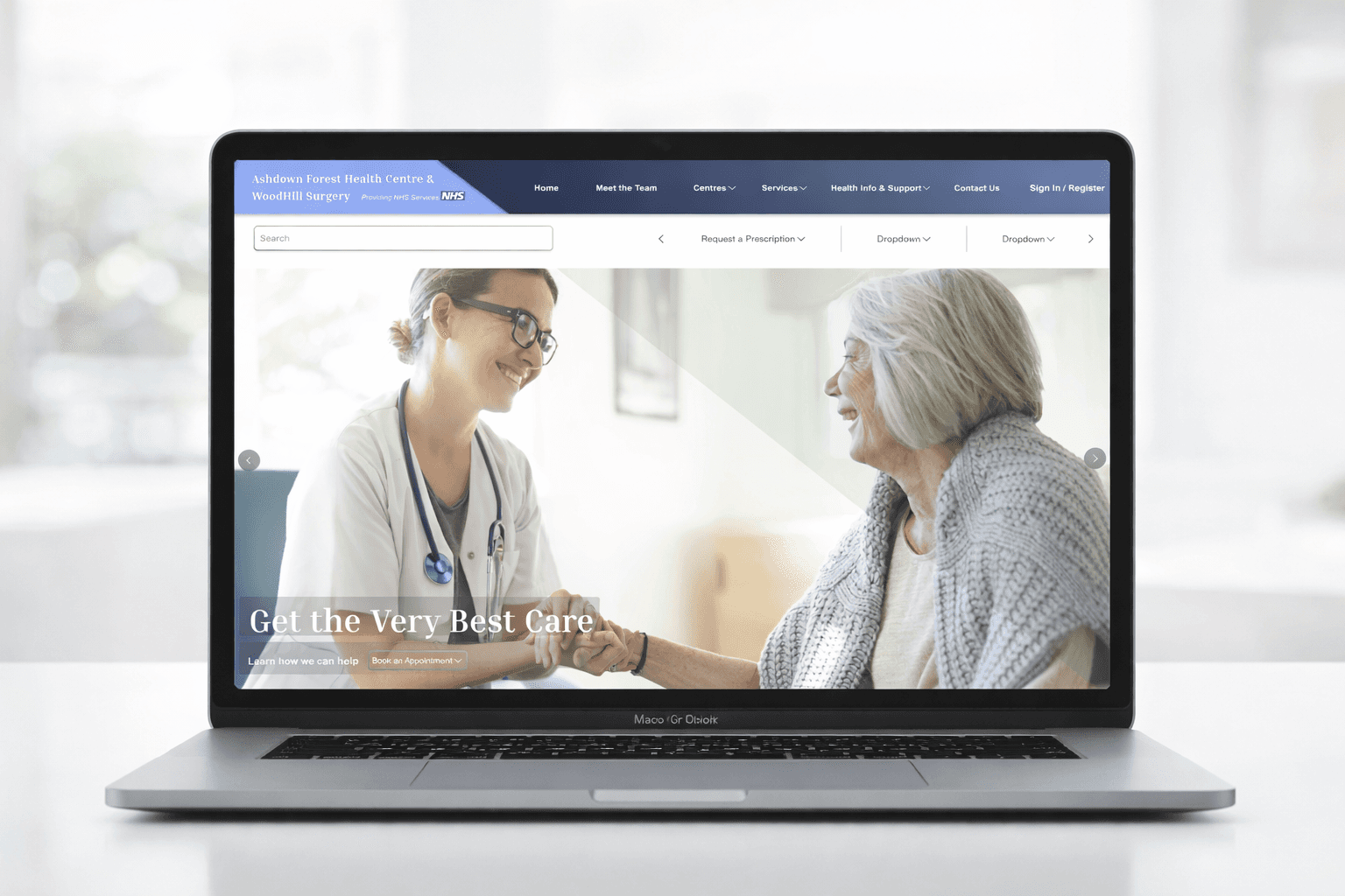 A laptop with a h32 word on it.