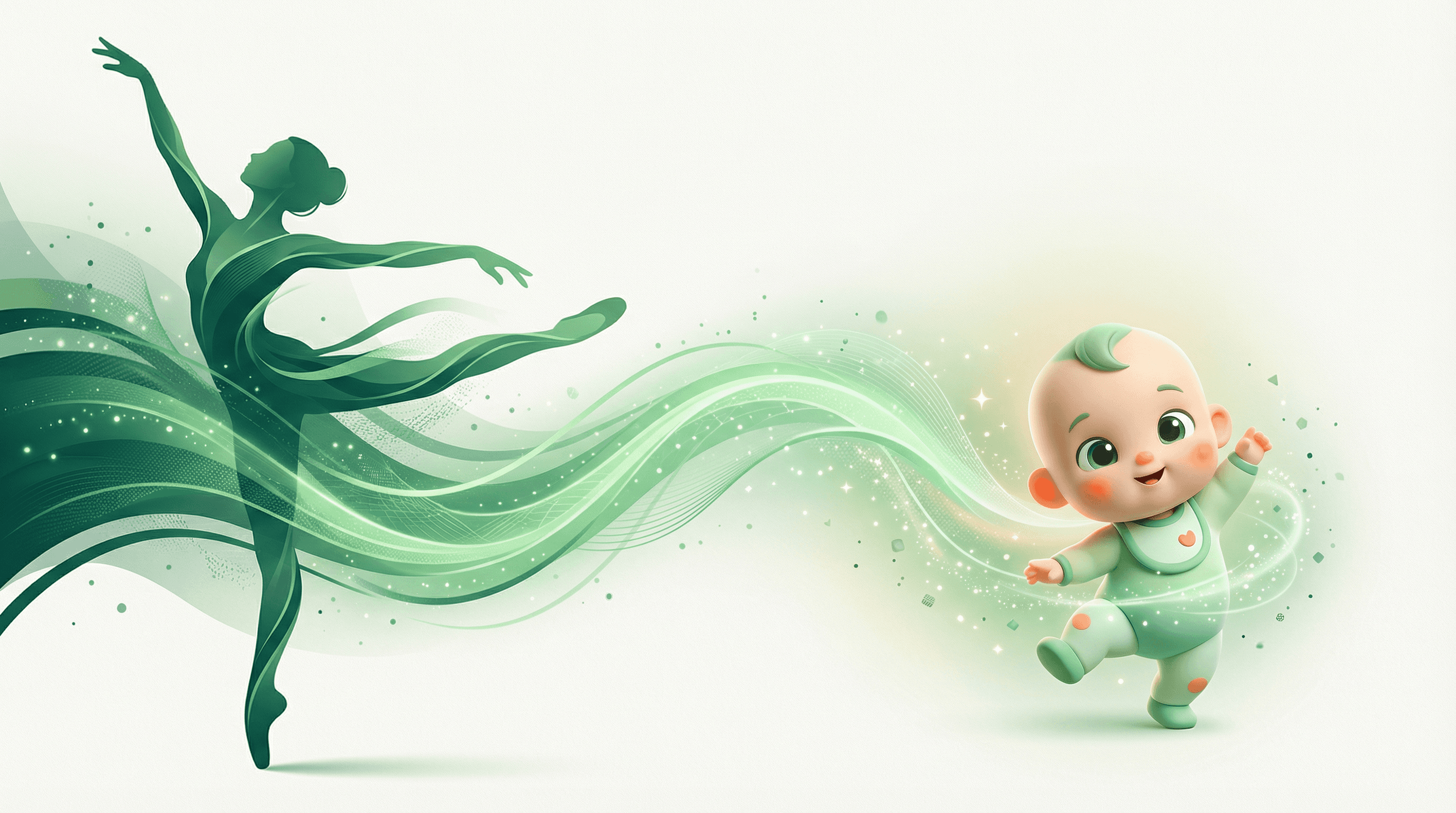 AI Baby Dance trend demonstration using Kling Motion Control