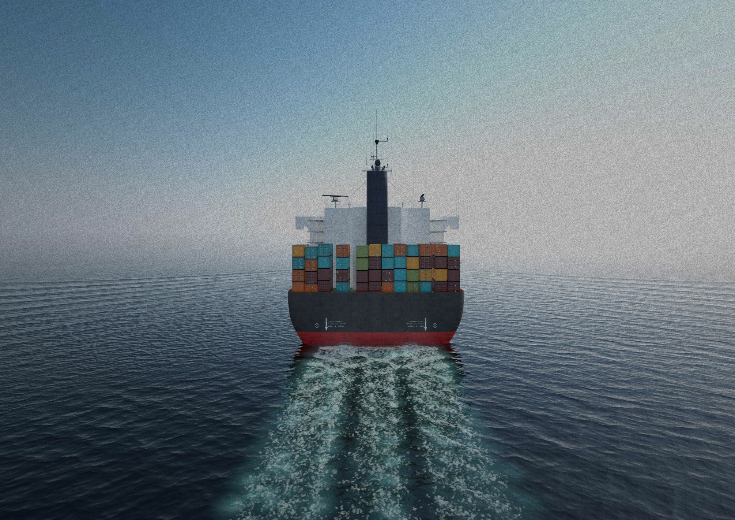 Dynamic picture of a cyclist riding downhill