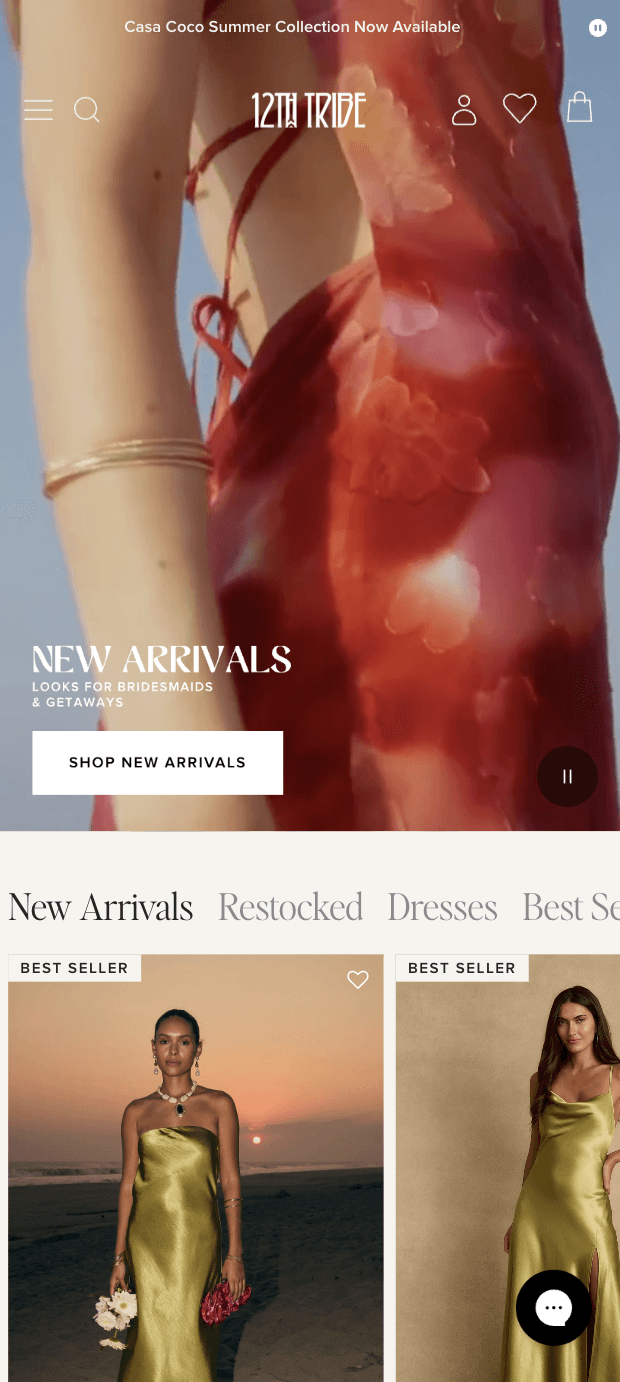 12th Tribe Home Page Mobile Image