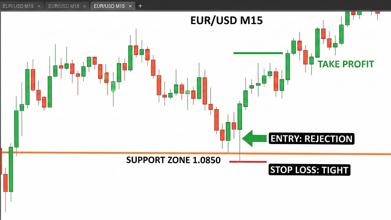 Entry Timeframes (M15 – M30)