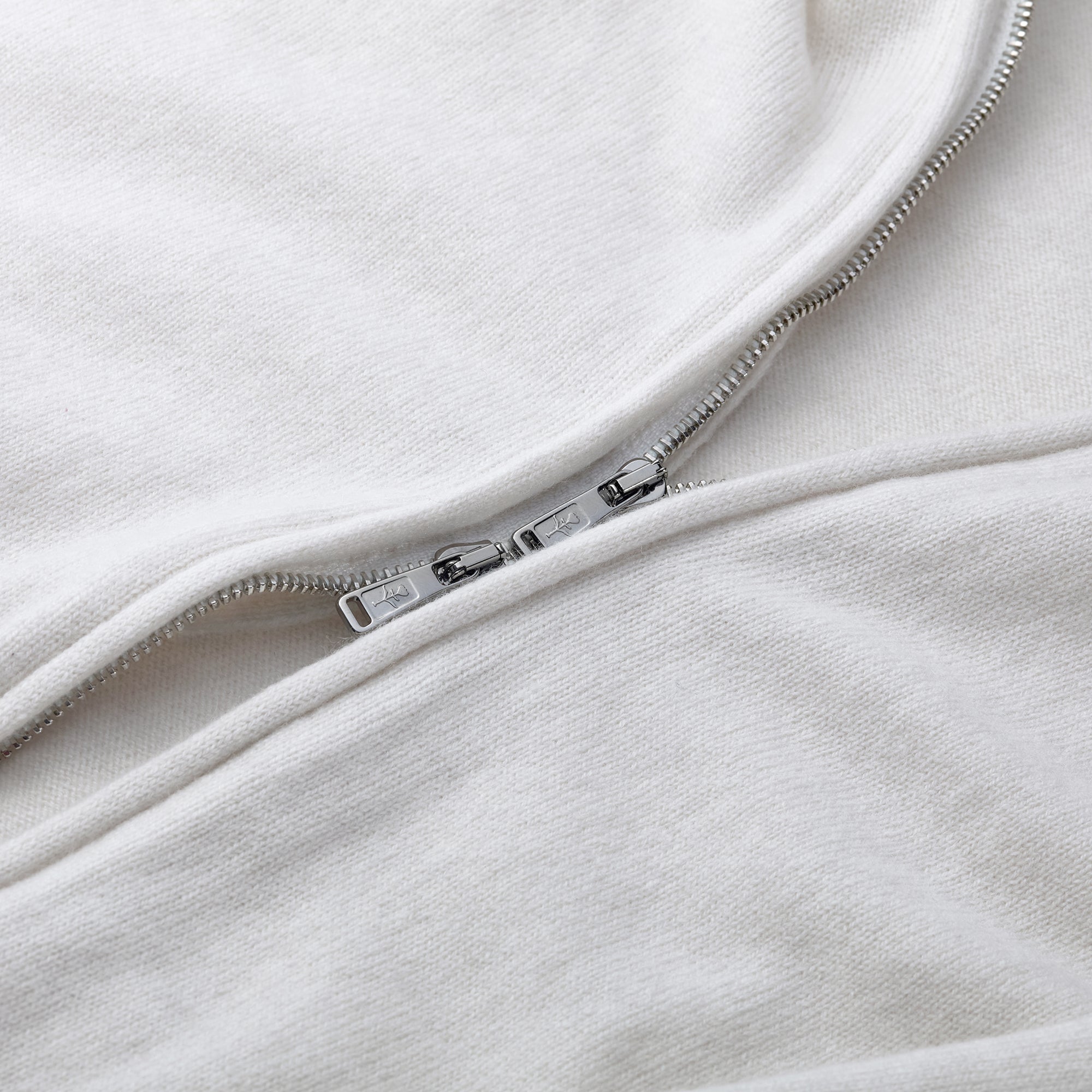 Cashmere Zipper Hoodie - Mandelli UK