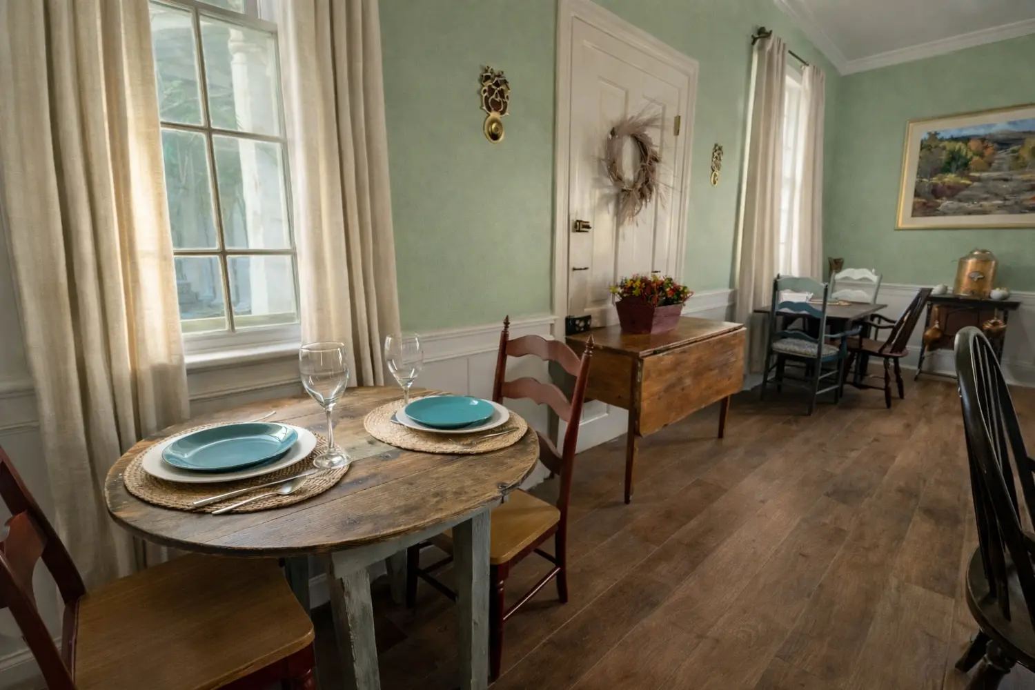 stainless steel fork and knife on white ceramic plate