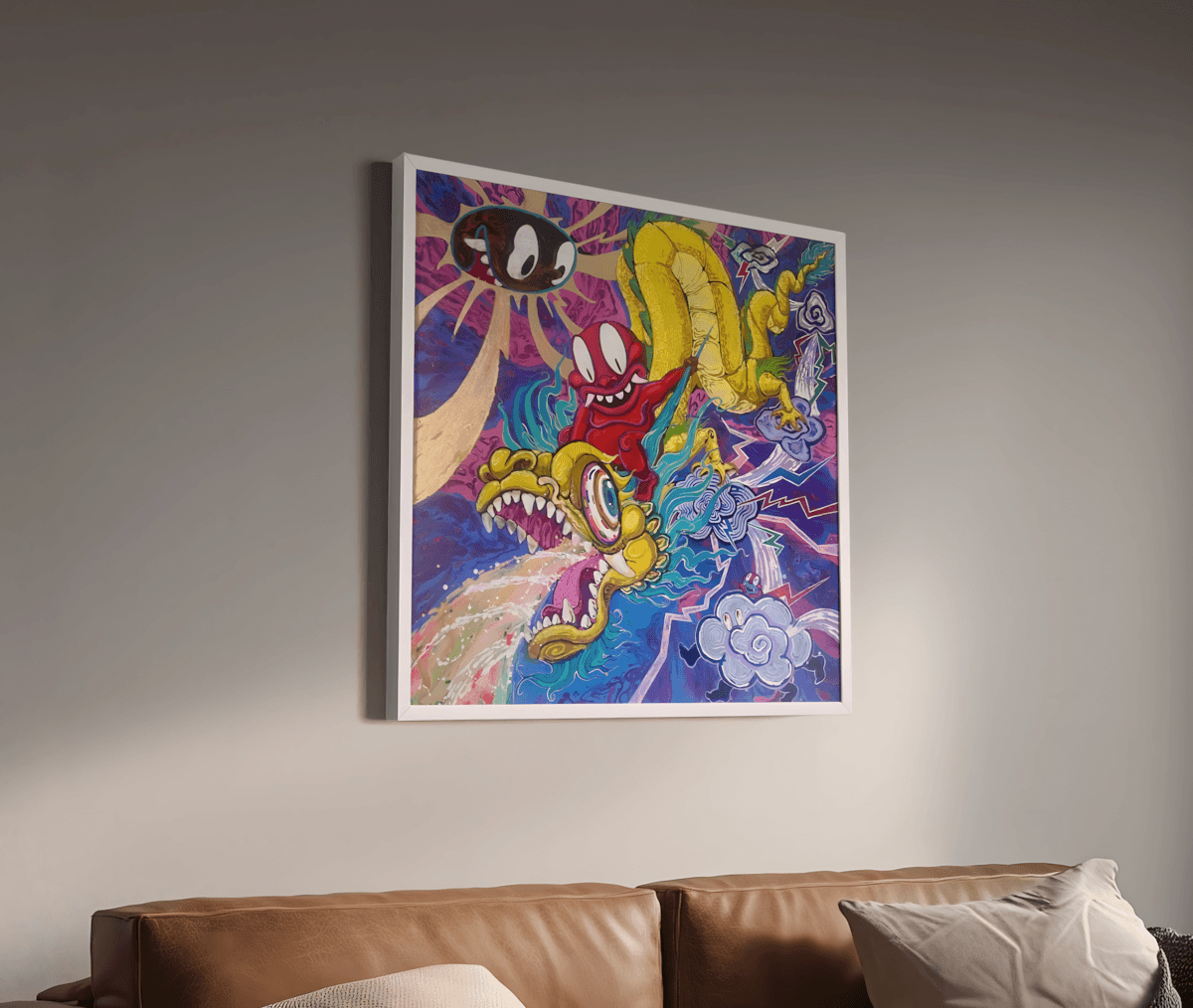 premium art poster and canvas prints, with originals available, from QART , of the artwork " Untitled "