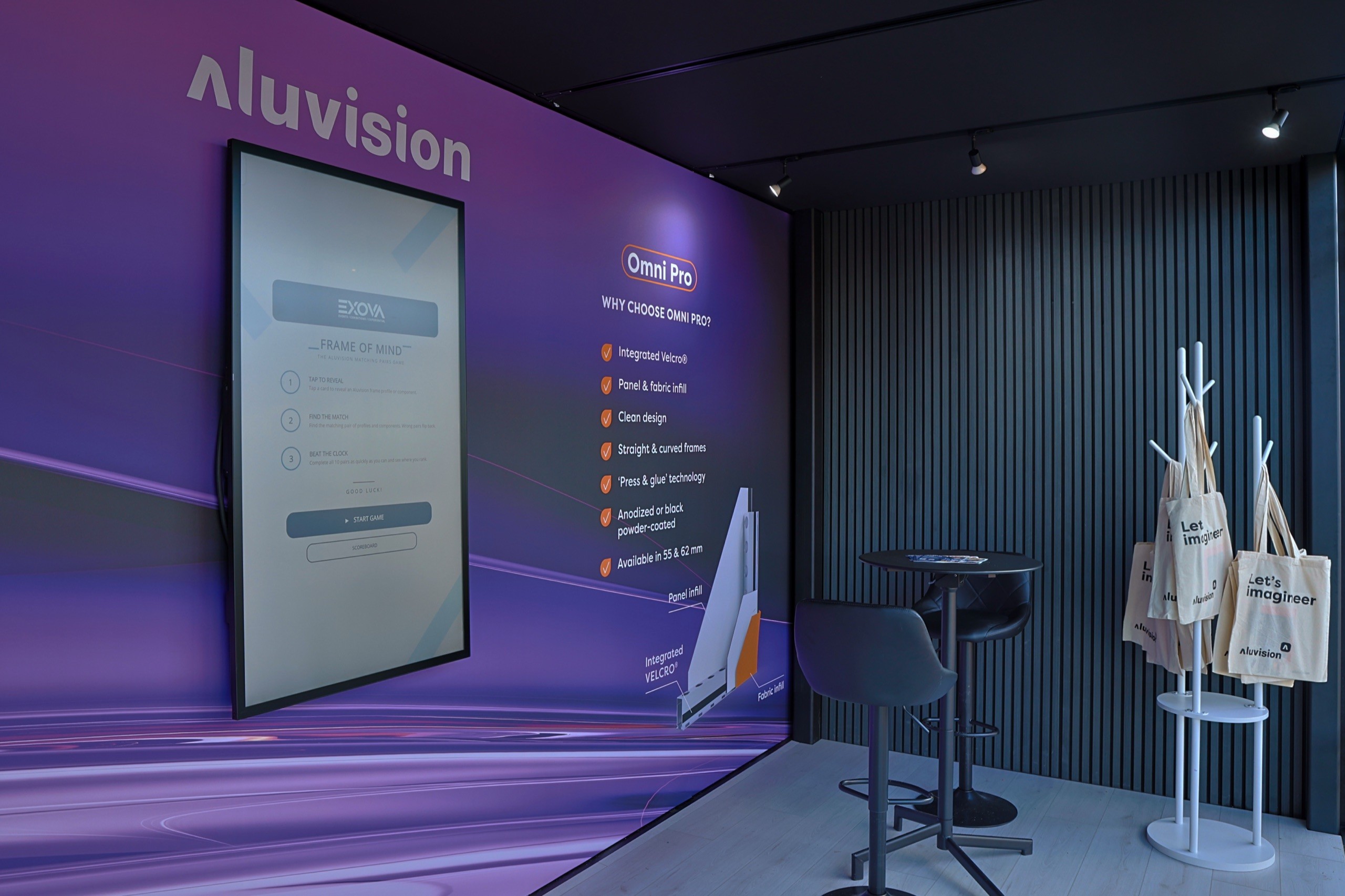 The Showman Show: Aluvision modular exhibition stand by EXOVA Events (photo 14)