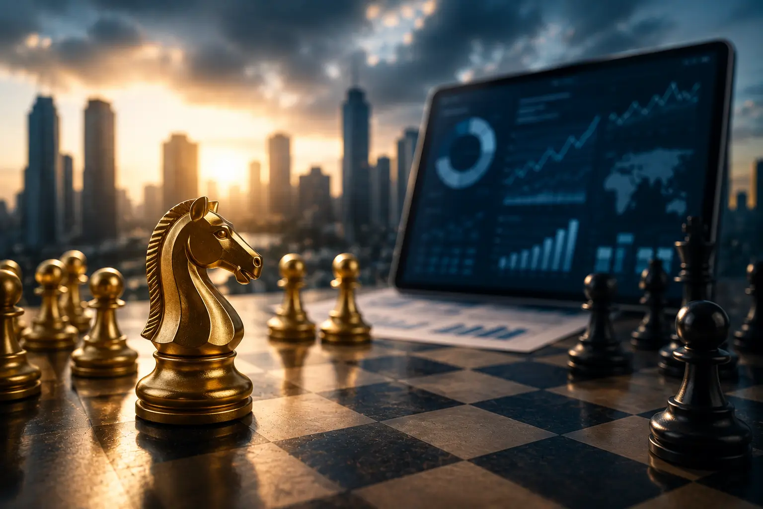 Grafik pivot bisnis B2B sebagai bagian dari re-alignment renstra perusahaan vendor.
