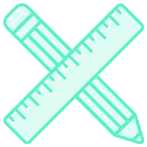 Icône représentant la conception UX/UI d'une application mobile fluide et intuitive