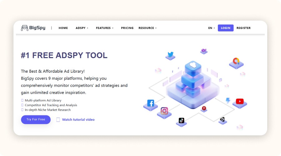 BigSpy platform overview