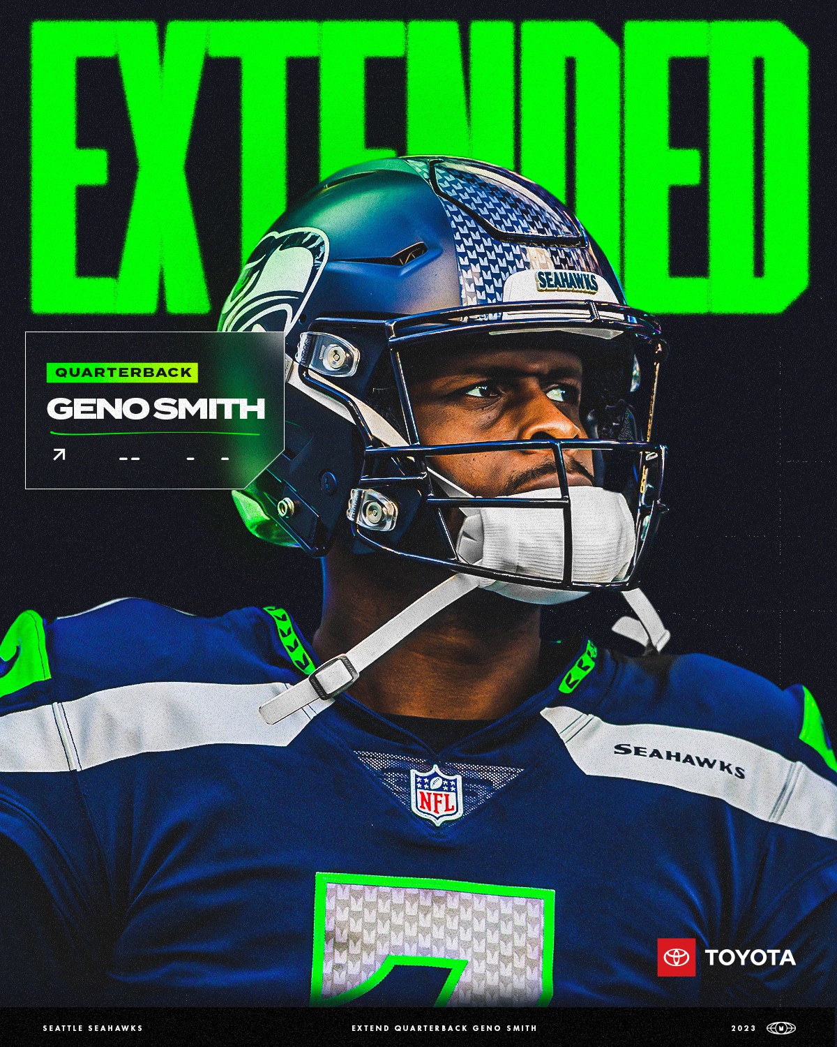 Seahawks Extension Graphic