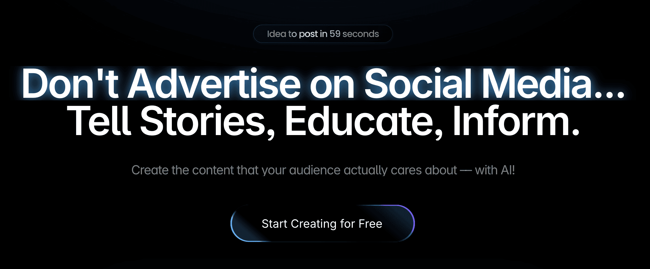 Bupple – Tell stories, don't advertise.