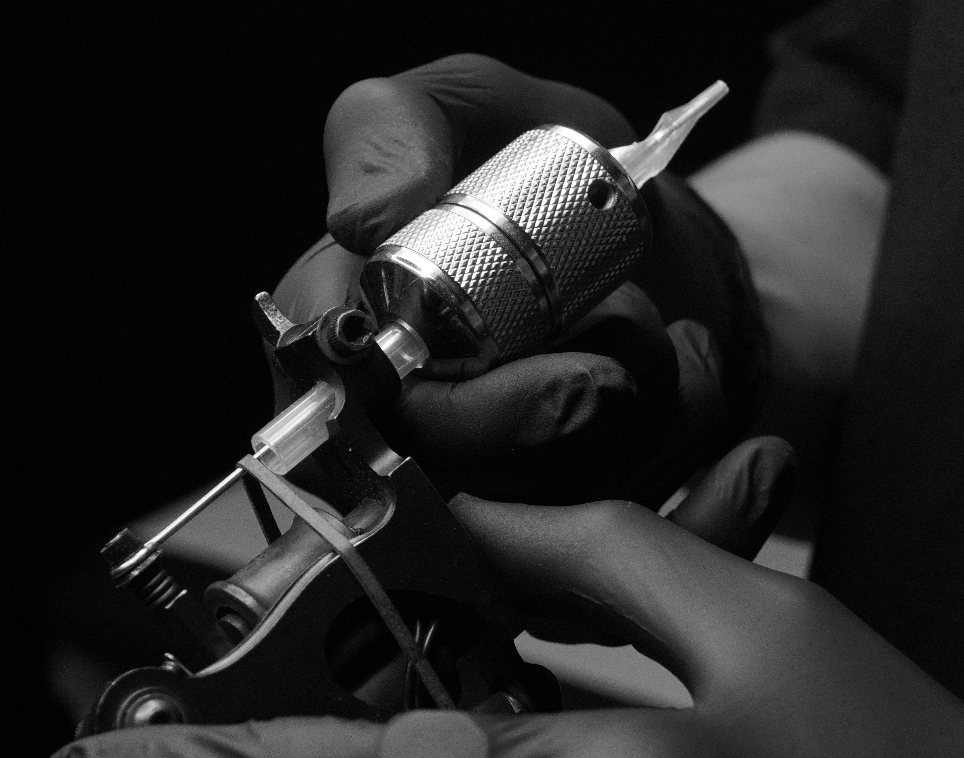 Tatuaje en proceso en Móstoles (Madrid)