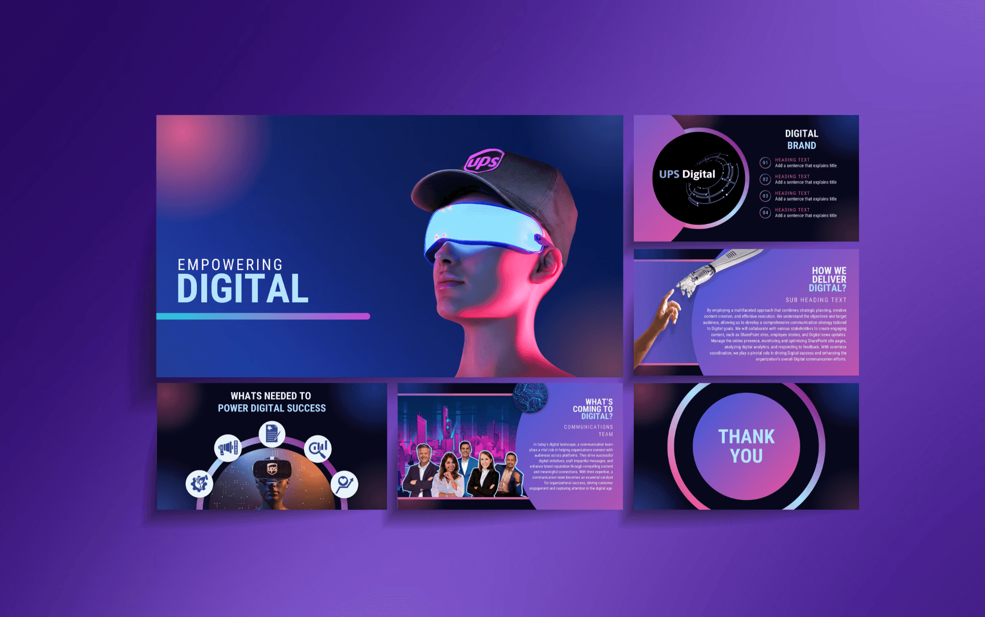 UPS Digital Presentation
