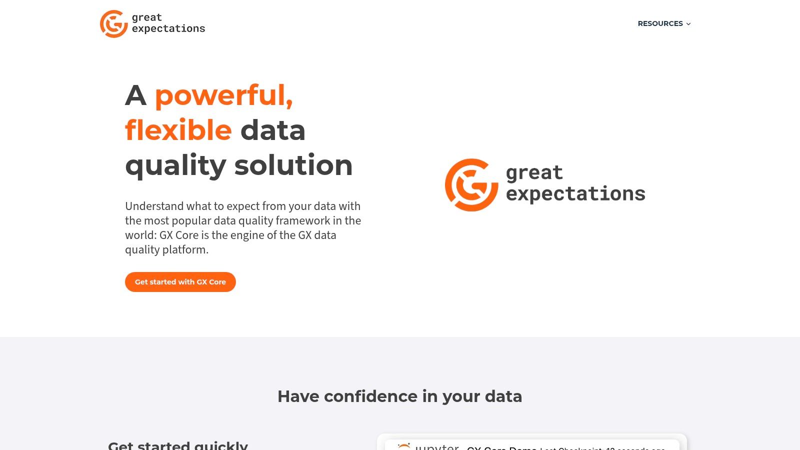 GX (formerly Great Expectations)