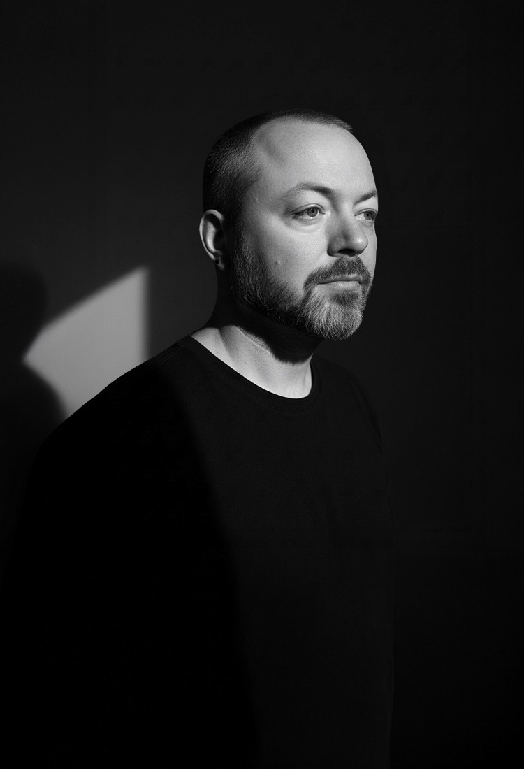 Portrait of portfolio creator – front view