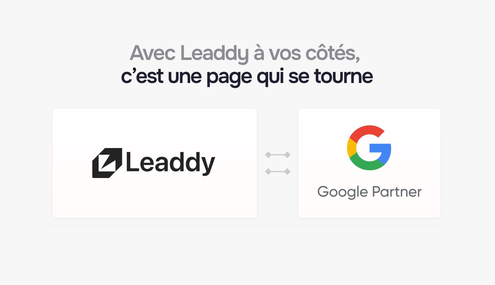 section transition landing page leaddy