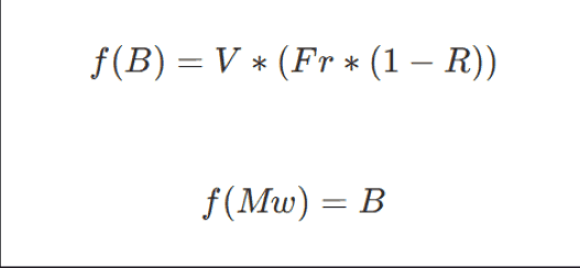 Sponsoring costs formula