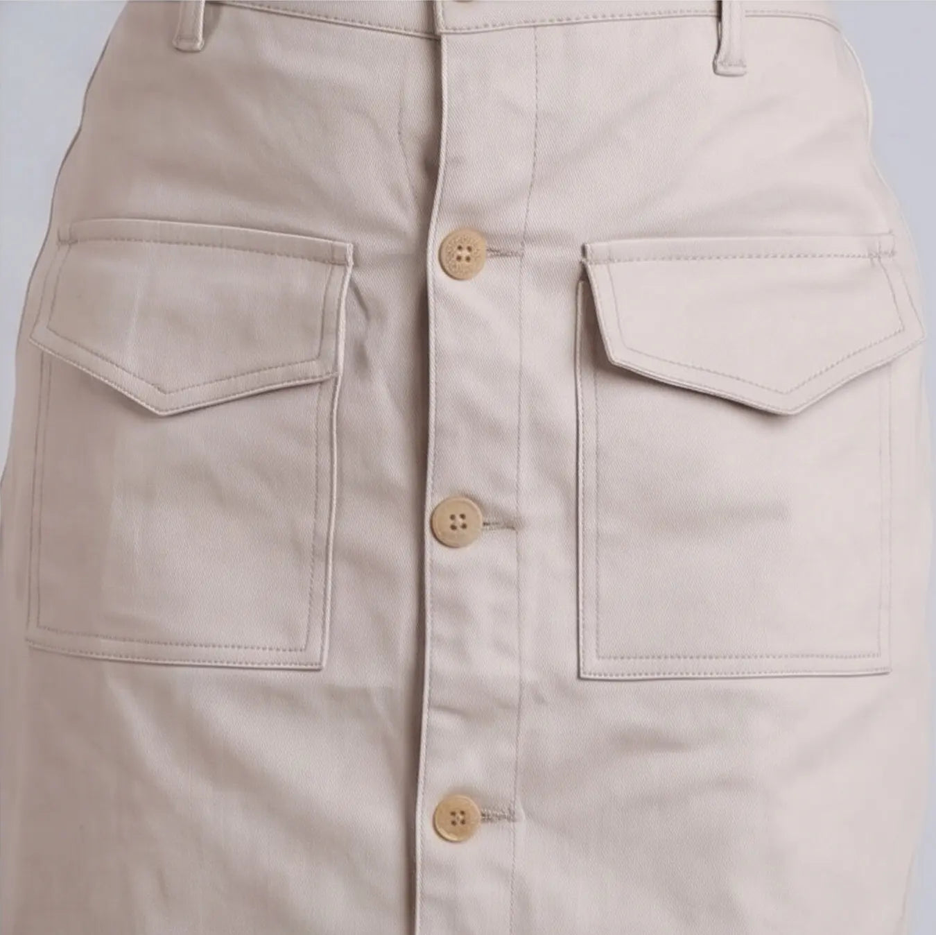 Nude Utility Skirt 3