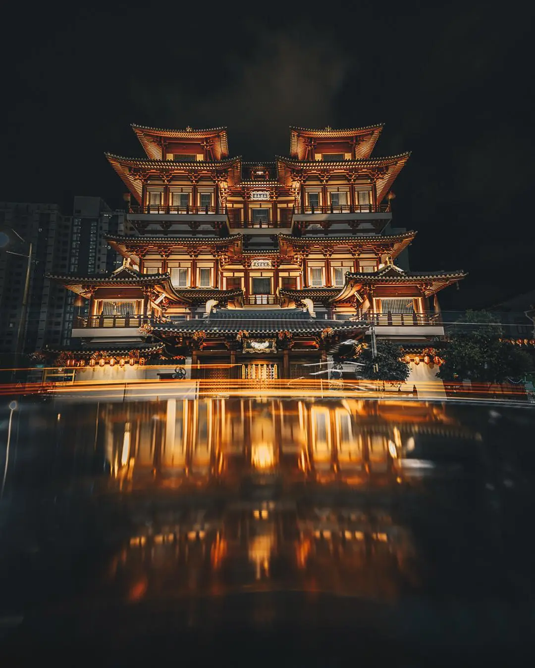 Image of a Sling bag with wave motif and logo