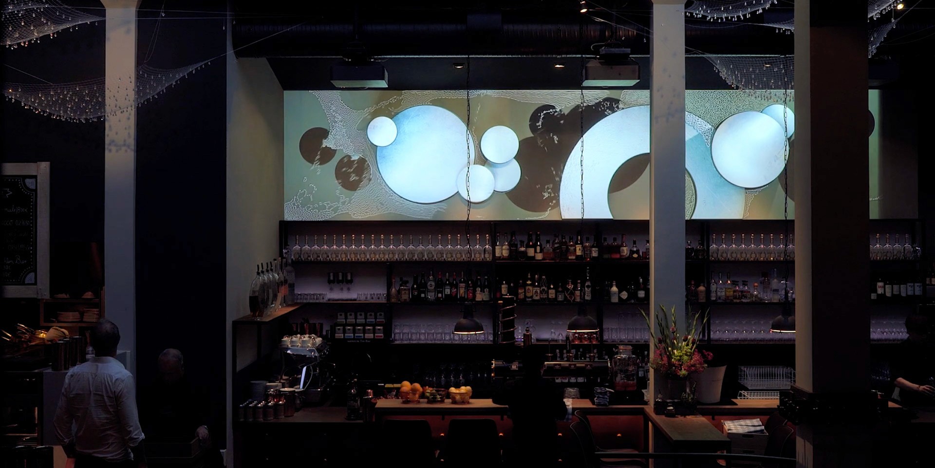 Pulvermuehle - interior projection mapping