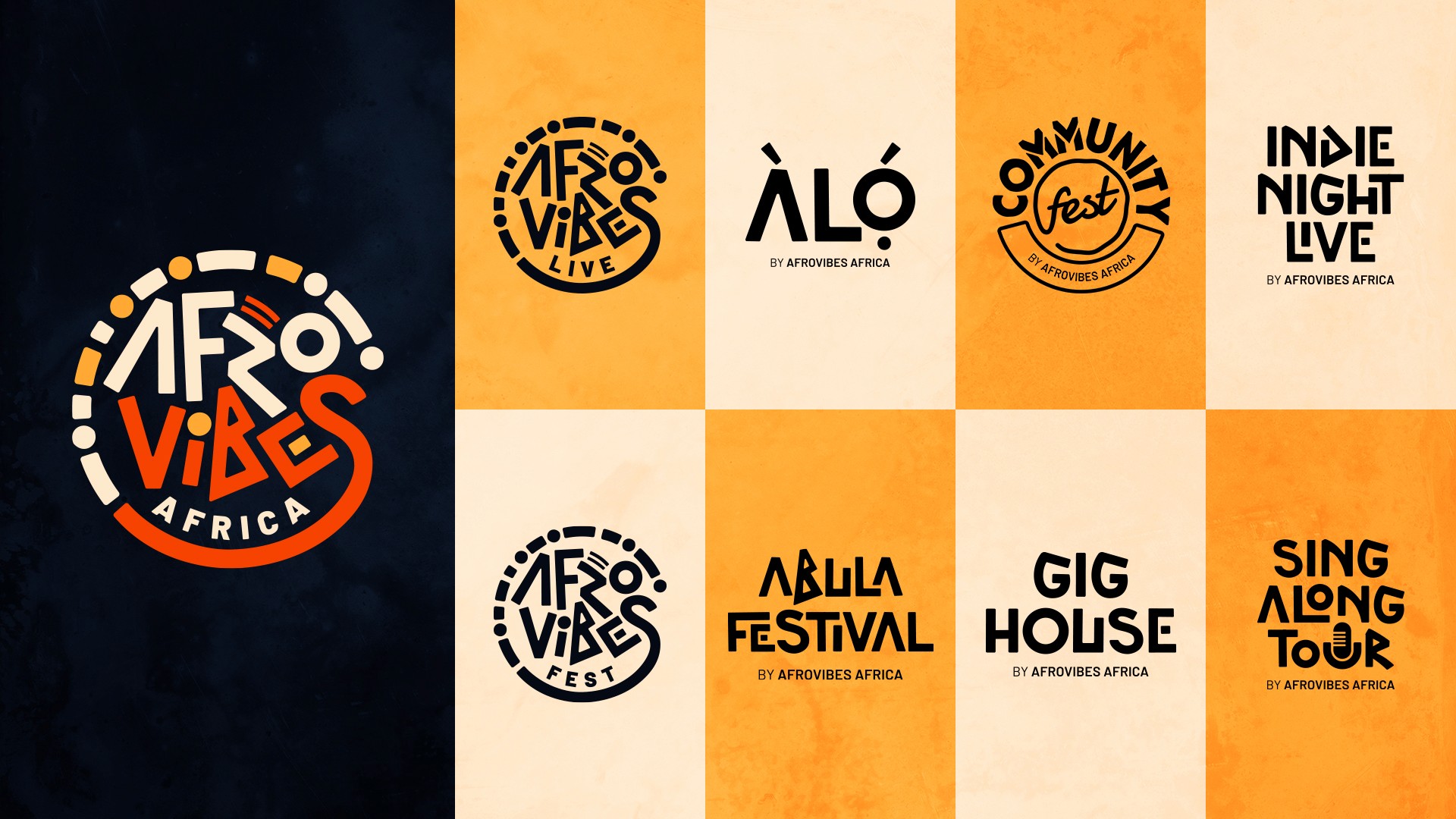 Afrovibes Africa visual identity system —MetaCraft.