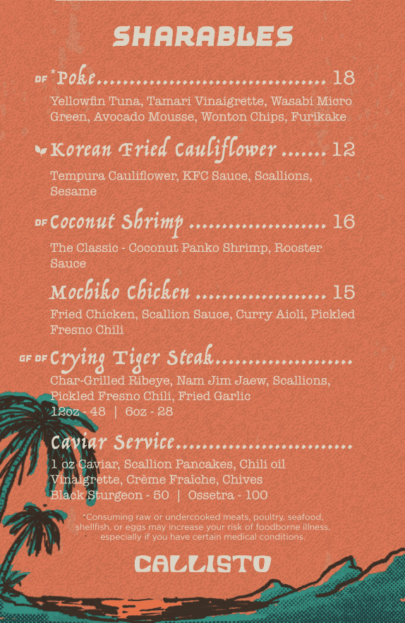 Bentonvilles best food menu 2