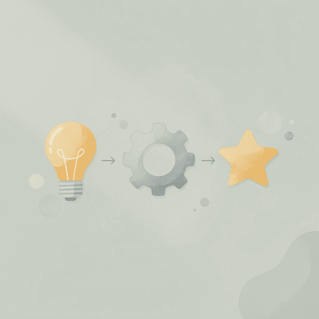 Three icons showing code, targeting, and database representing the XPath to Sheets process