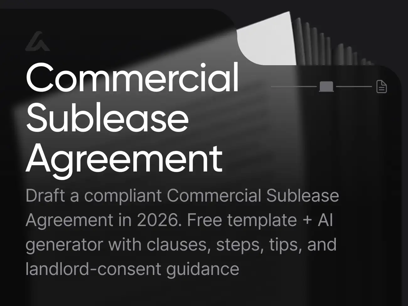 Commercial Sublease Agreement