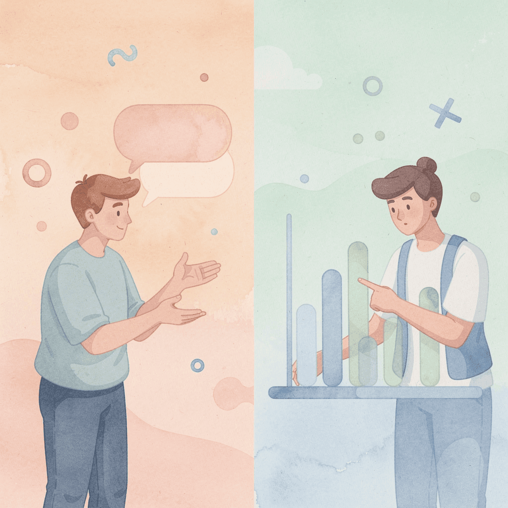  Scene comparing traditional classroom constraints with flexible online learning