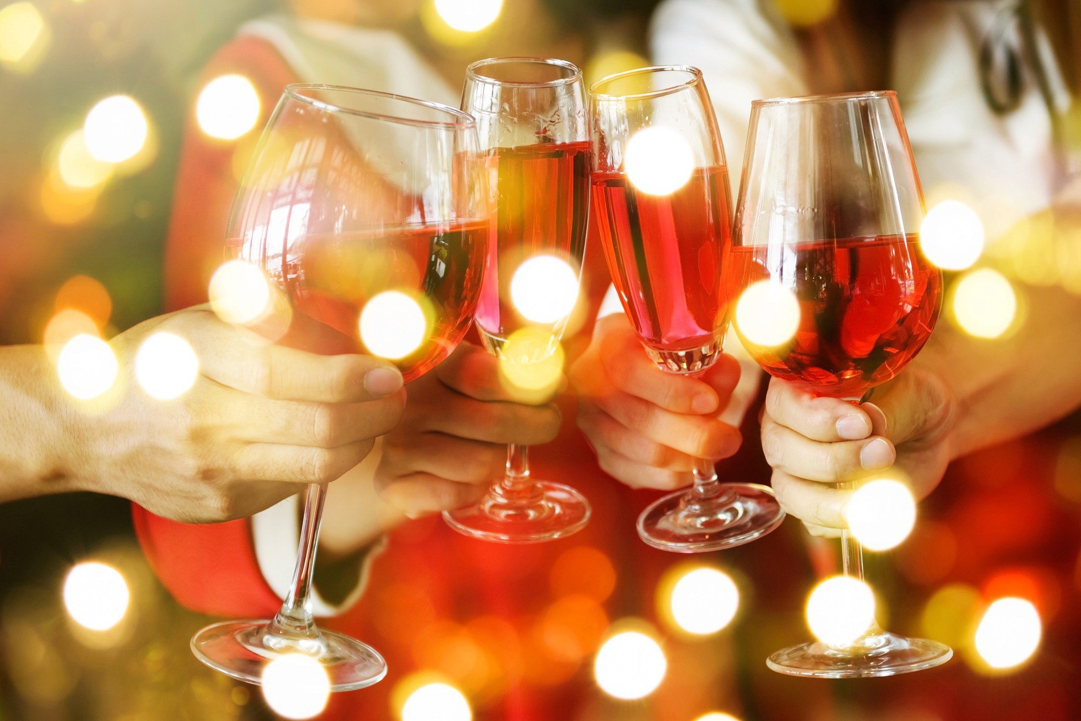 Champagne toast